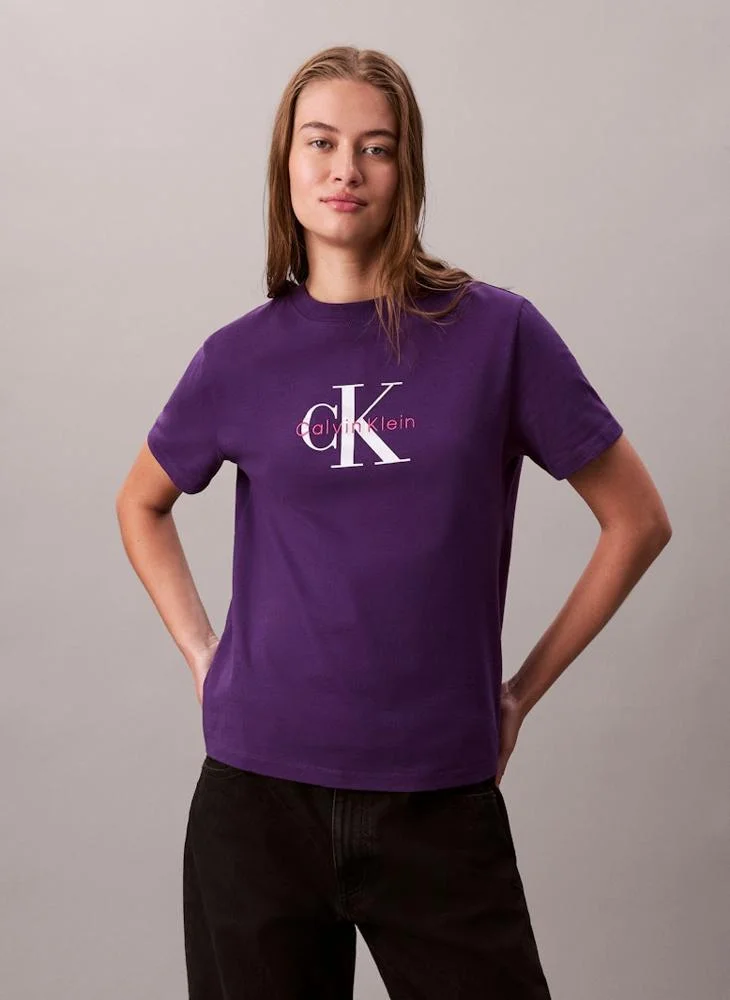 Calvin Klein Jeans Graphic Crew Neck T-Shirt