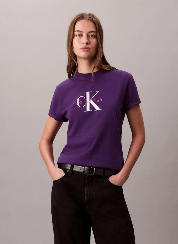 Calvin Klein Jeans Graphic Crew Neck T-Shirt