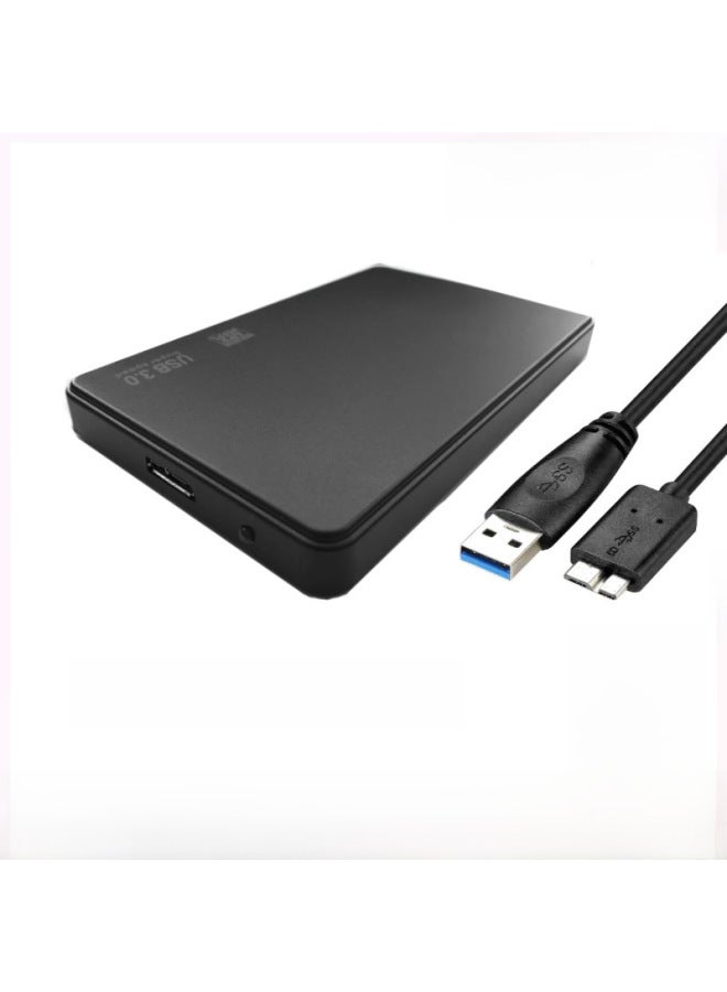 2.5-inch Usb3.0 Serial Port Mobile Hard Drive Box External Sata Hard Disk Case Supports Oem Laptop Notebook-Color:Black USB3.0 Serial Port (SATA)  - Image 2