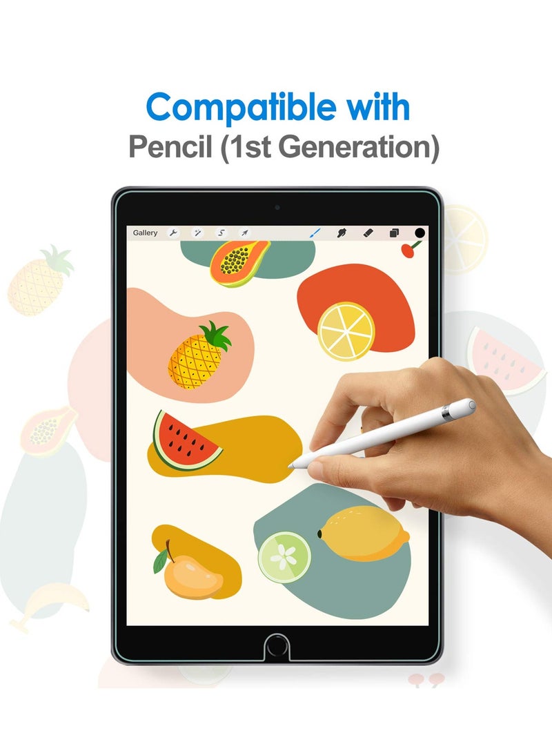 جي تيك واقي شاشة لجهاز iPad مقاس 10.2 بوصة (موديل 2021/2020/2019، الجيل 9/8/7)، فيلم من الزجاج المقوى، عبوة واحدة - Image 3