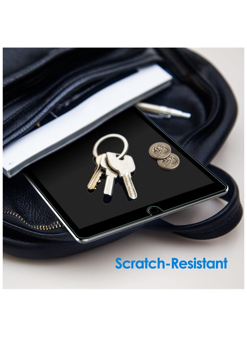 جي تيك واقي شاشة لجهاز iPad مقاس 10.2 بوصة (موديل 2021/2020/2019، الجيل 9/8/7)، فيلم من الزجاج المقوى، عبوة واحدة - Image 4