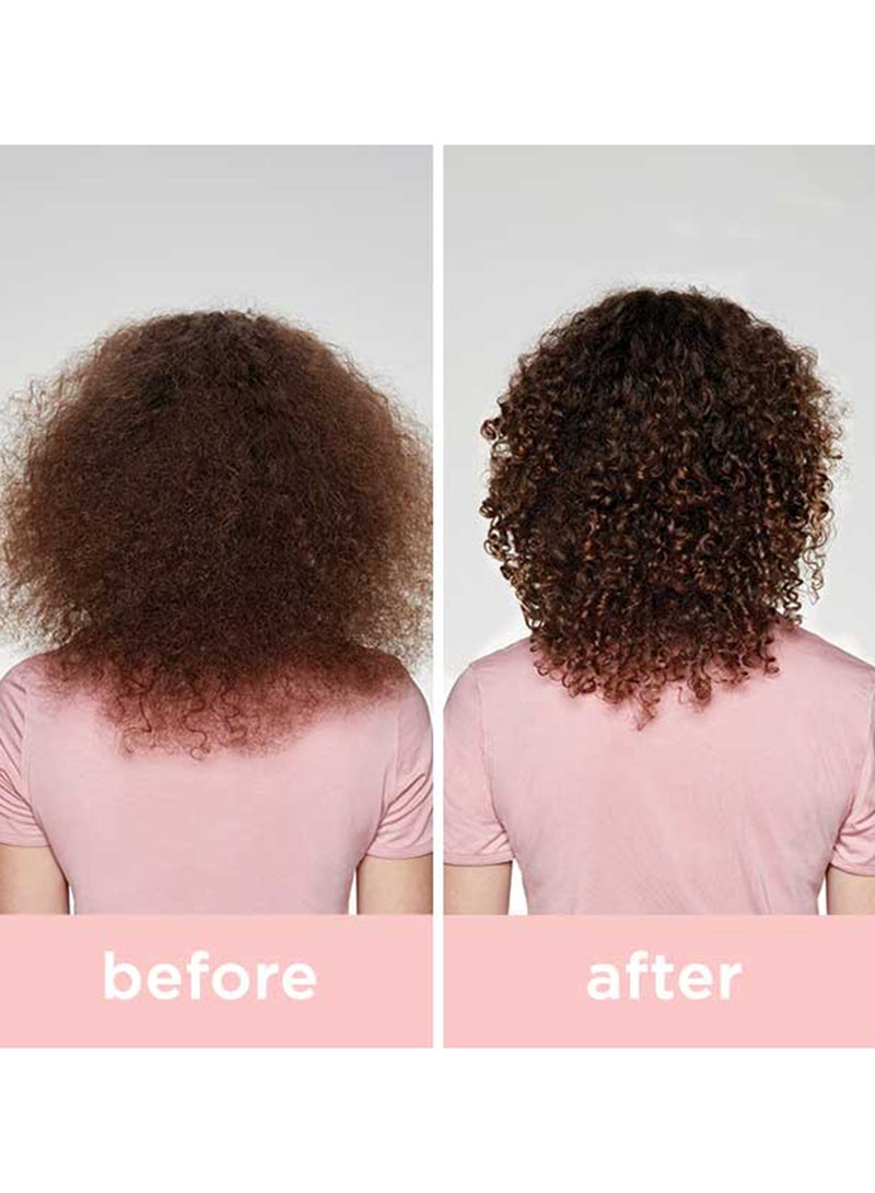 Milk Shake بخاخ كيرل باسشن - بلسم بدون بارابين للشعر المجعد مع زيوت براكاكسي وباباسو العضوية - تركيبة مضادة للتجاعيد، مرطبة، ناعمة ومحددة مع بروتينات الكينوا والحليب لتجاعيد مرنة وطويلة الأمد، 1 لتر - Image 4