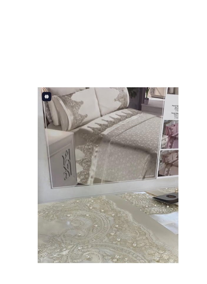 ماركة غير محددة - مفرش سرير قطن - Image 1