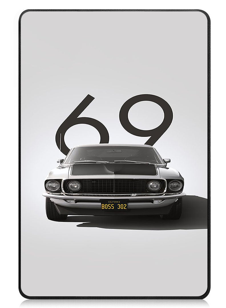 Theodor Protective Flip Case For Apple iPad Pro 13 (2024) With Trifold Stand Auto Wake Sleep Shockproof Cover Car (23) - Image 1