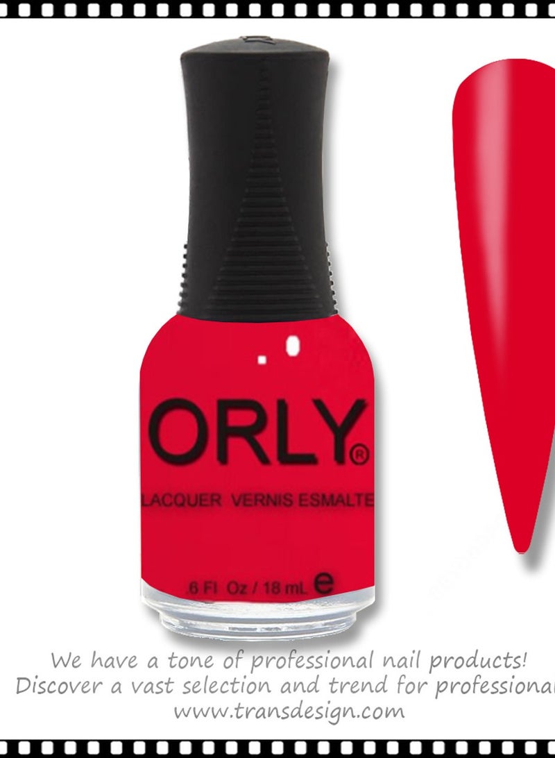 ORLY Monroes Red 18ml - Image 4