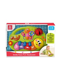 HOLA Hola Smile Face Fun Keyboard - Interactive Baby Piano with 2 Modes (Learning & Music), Educational Toy with 1-2-3’s, Colors, Sounds, Musical Notes, and Sensory Stimulation for Toddlers 6M+  - Image 5
