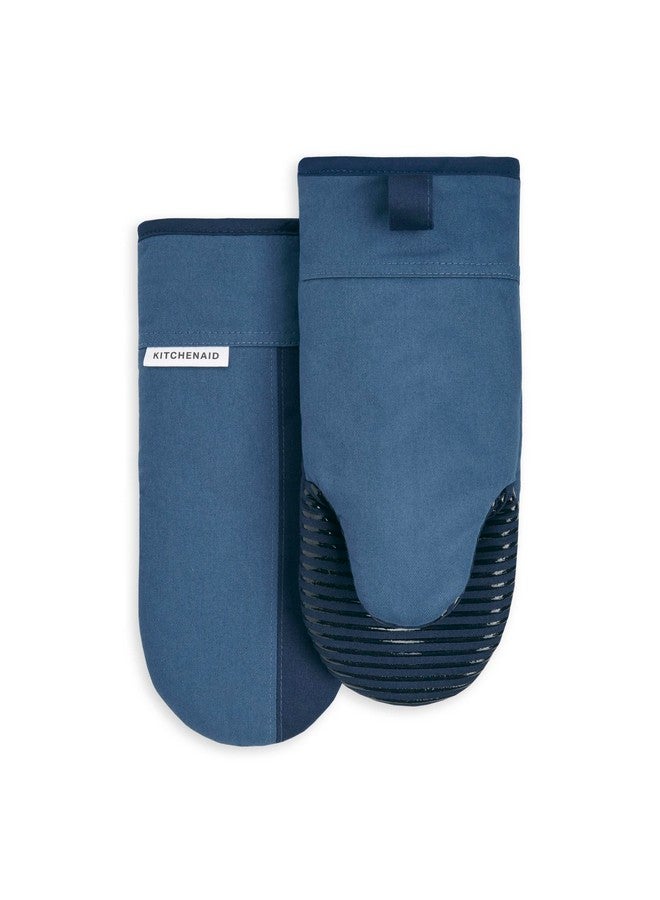 KitchenAid KitchenAid Beacon Two-Tone Non-Slip Oven Mitt Set, Navy/Ink, 5.75"x13", 2 Piece  - Image 1