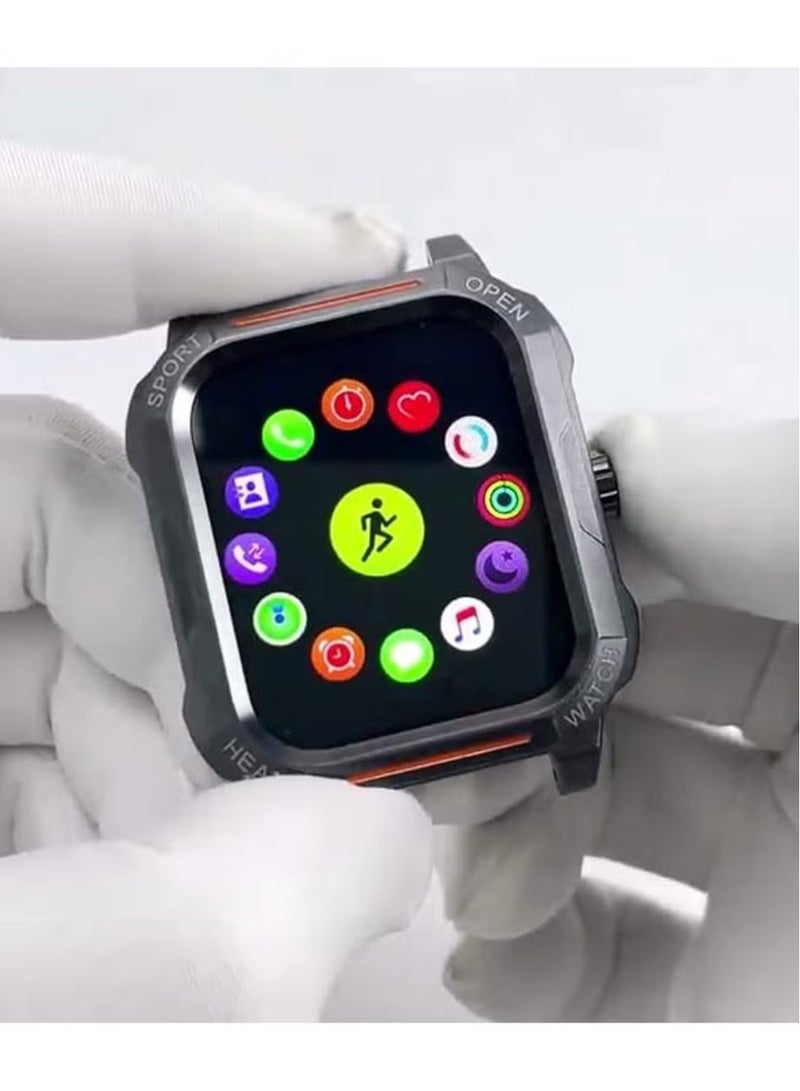 Haino Teko S3 Max Smart Watch with 2 Set Strap, Dial Case & Wireless Charger for Men & Boys – Stylish Black Design, Fitness Tracker, Heart Rate Monitor, Sleep Tracking, Waterproof, Long Battery Life, Compatible with iOS & Android - Image 5