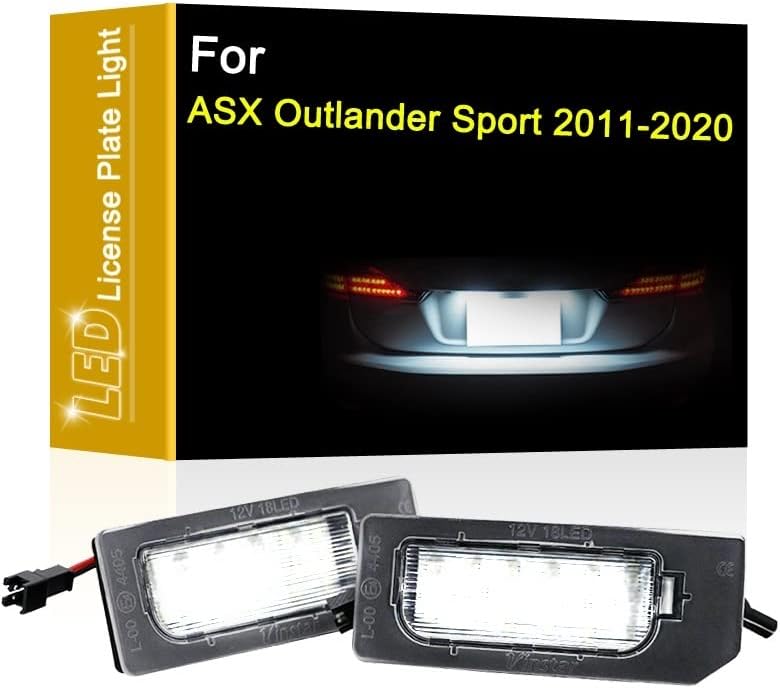 QASULER 12V LED Number Plate Light for Mitsubishi ASX Outlander Sport - Image 4