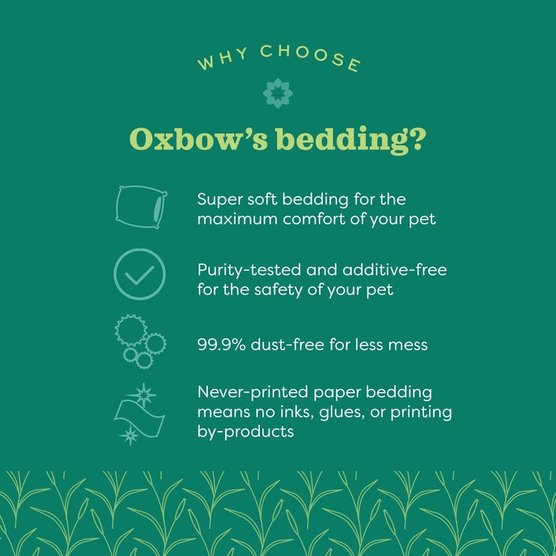 Oxbow Pure Comfort Bedding, Rabbit, Hamster, & Guinea Pig Bedding, Bunny Supplies for Litter Box, Pet Safe, Low Dust, Oxbow Blend, 72 Liter Bag - Image 4