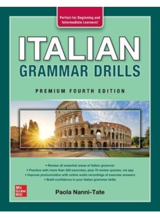 Italian Grammar Drills, Premium Fourth Edition