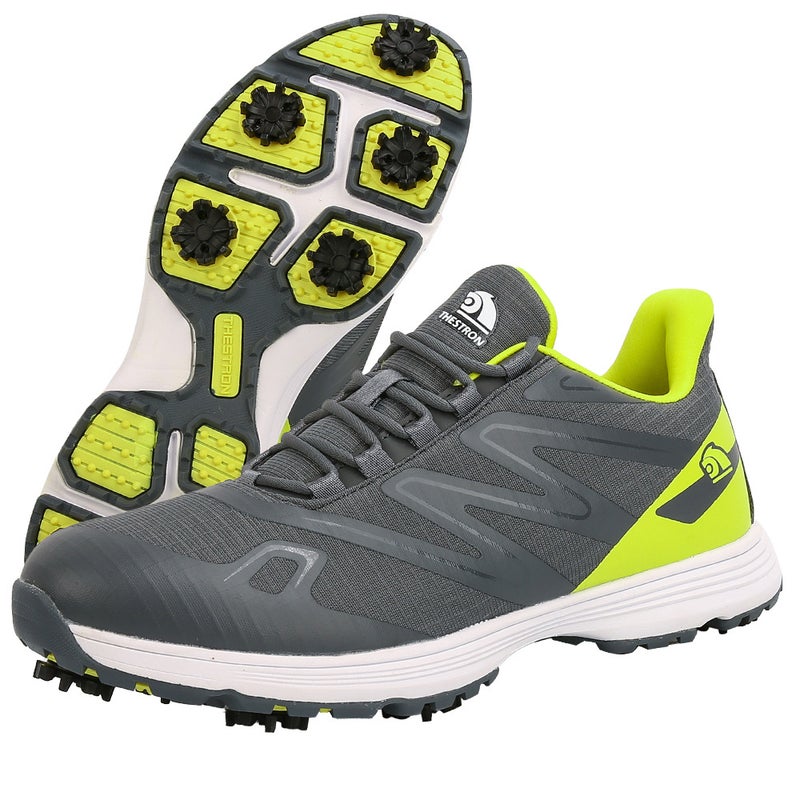 Le Chuang THESTRON New Men's Golf Shoes Professional 7 Nail Mesh Breathable Golf Sports Shoes - Image 4