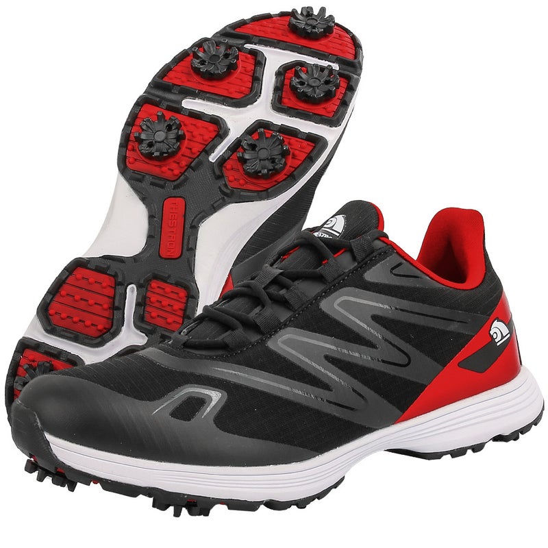 Le Chuang THESTRON New Men's Golf Shoes Professional 7 Nail Mesh Breathable Golf Sports Shoes - Image 2
