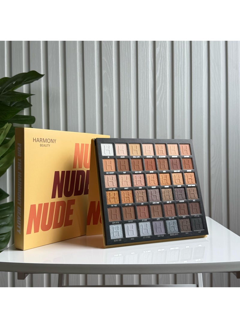 Harmony Perfect Eyeshadow Palette - 42 Highly Pigmented Colors - Image 2