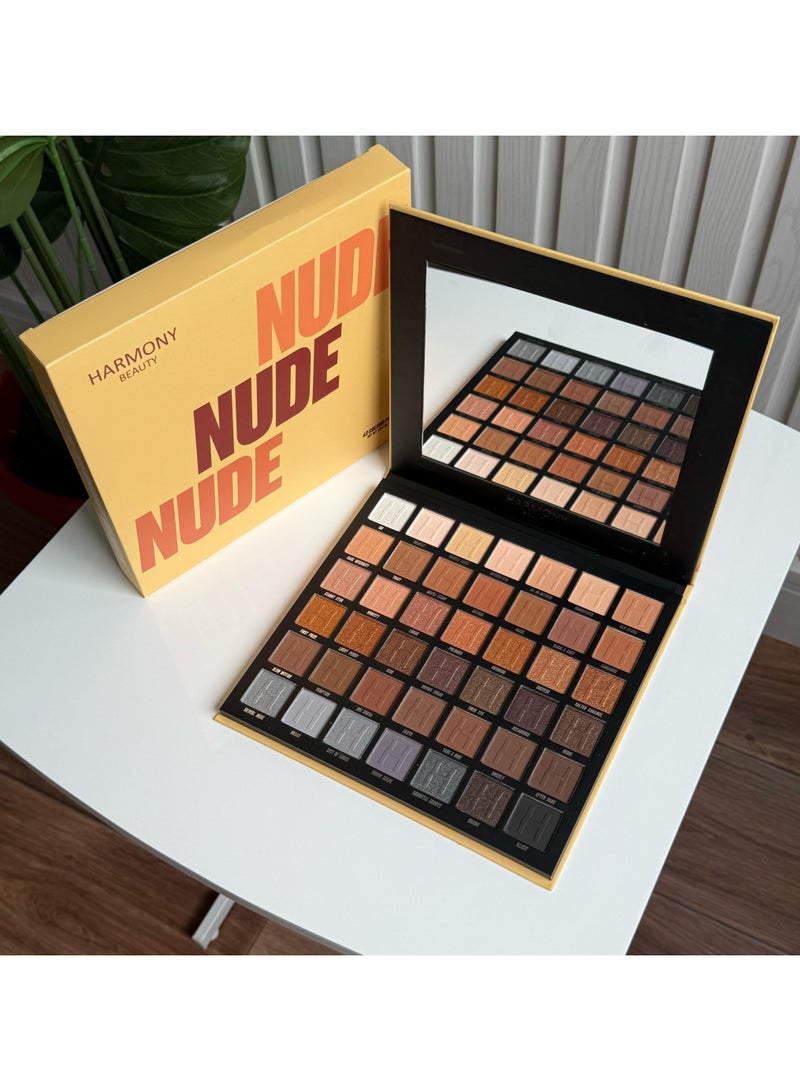 Harmony Perfect Eyeshadow Palette - 42 Highly Pigmented Colors - Image 1