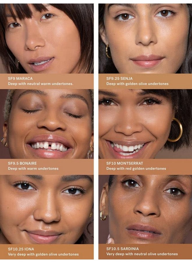 ILIA True Skin Serum Foundation Noncomedogenic Crueltyfree Vegan Weightless Feel Buildable Coverage Safe For Sensitive Skin (Senja Sf9.25)  - Image 5