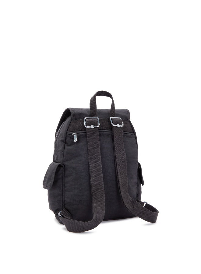 kipling City Pack Small Backpack Black Noir - Image 2