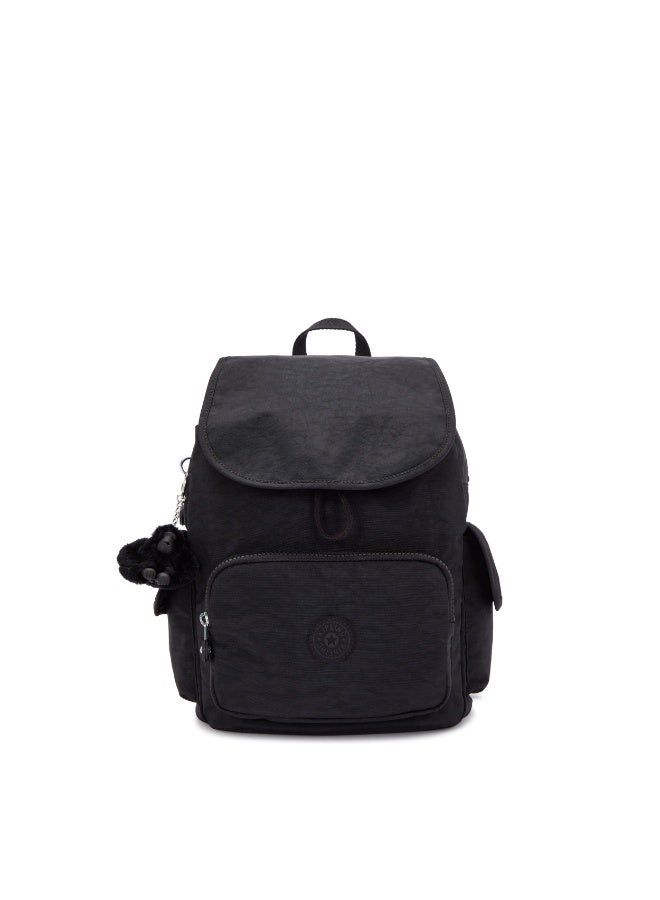 kipling City Pack Small Backpack Black Noir - Image 1