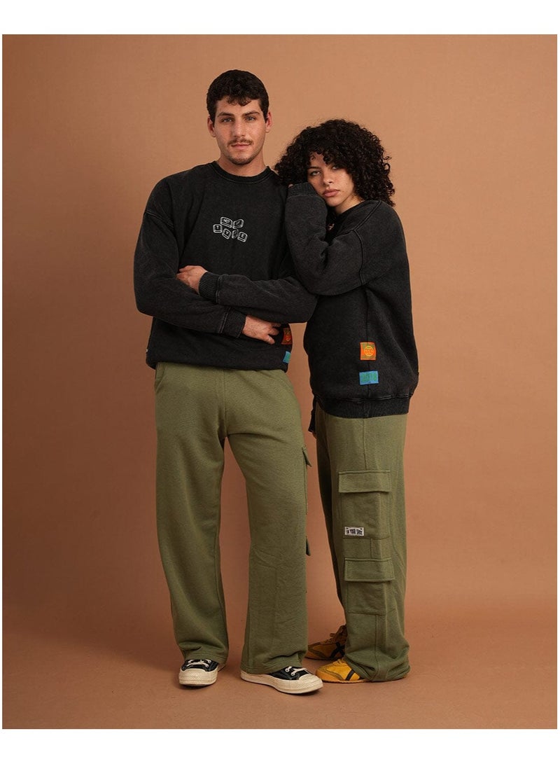 In Your Shoe Not My Type Washed Crewneck