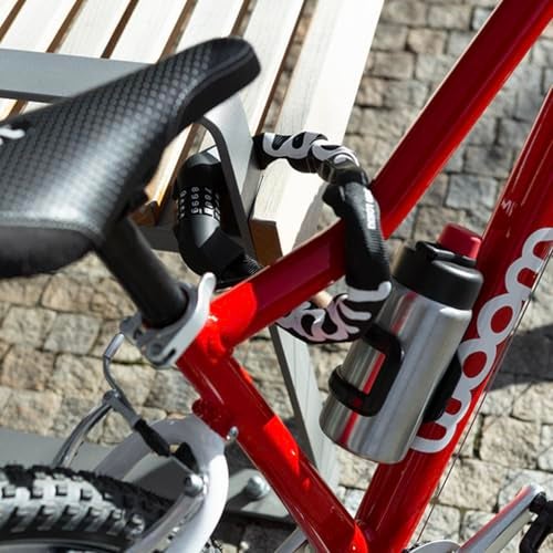 woom Lokki Bike Lock, Children’s Combination Bicycle Cable Lock, Hardened Steel Chain Safety Lock (24” Chain) - Image 5