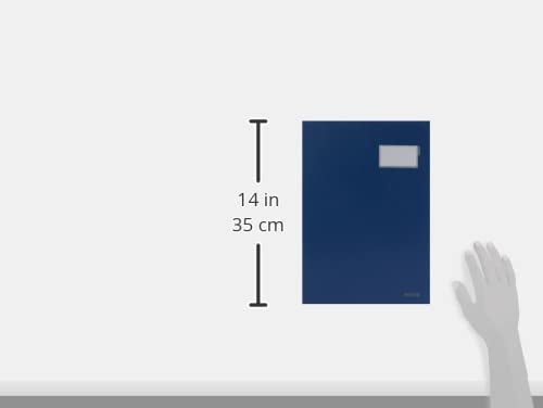 Leitz 57000135 Expandable Signature Book with 20 Card Dividers, A4, Blue, 57000035 - Image 3