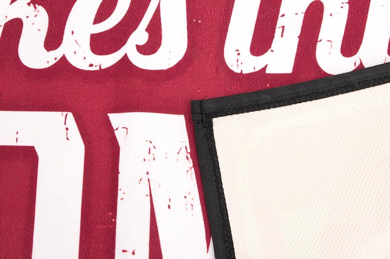 AAZEEM حصيرة مطبخ وسجادة مع قاعدة مضادة للانزلاق، مجموعة من 2 (45 × 135 و 45 × 60 سم)، بوليستر، أبيض فاتح - Image 4