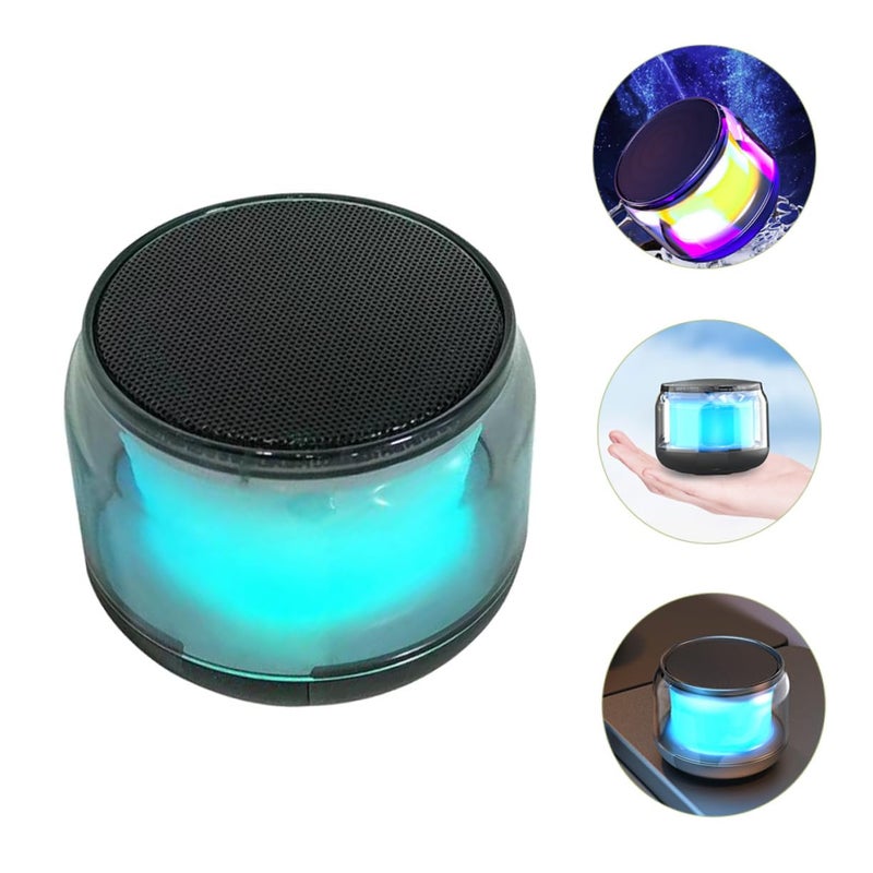 Portable Outdoor Wireless Speaker with RGB Lights and Noise Reduction for Teenagers - Image 3