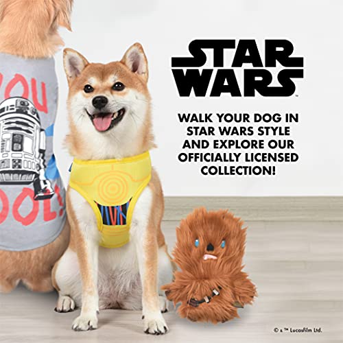 STAR WARS C3PO Dog Harness for Large Dogs, Large (L) | Yellow Large Dog Harness, No Pull Dog Harness with D-Ring | Machine Washable STAR WARS Merch for Dogs STAR WARS Dog Costume,FF18385 - Image 2