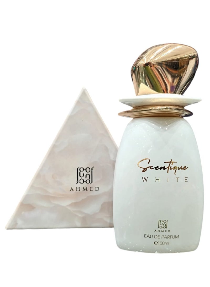 أحمد المغربي عطر سنتيك وايت اودي بارفيوم   100 مل للجنسين  - Image 1