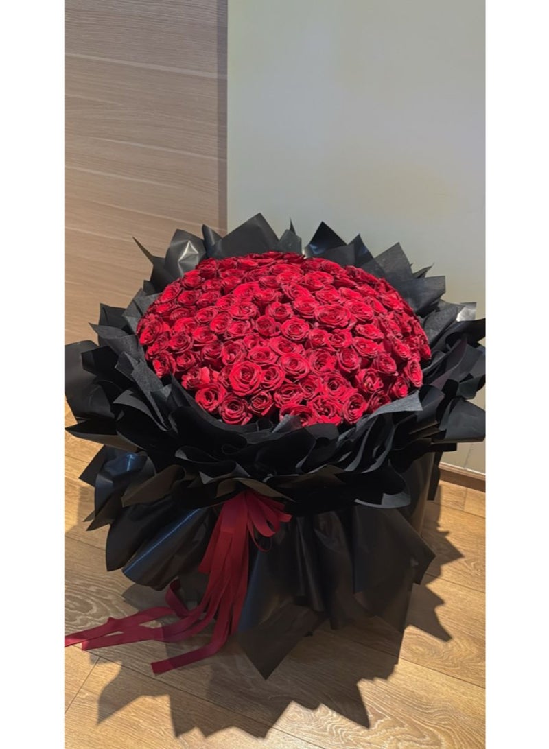 101 Red Roses Monarch Bouquet
