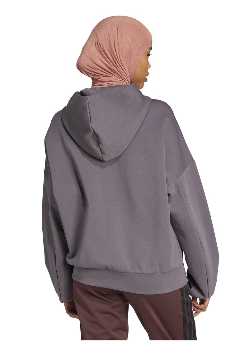 Adidas - Future Icons Small Logo Full Zip Hoodie - Image 1