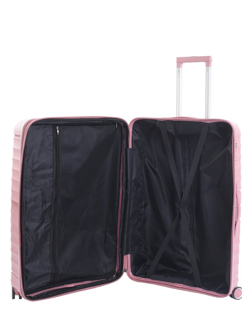 Crossland - CROSSLAND Unbreakable Medium Size Trolley Luggage With TSA Lock,4 Silent Move Spinners Wheels, Double Expandable Zipper - 24 Inch - Image 1