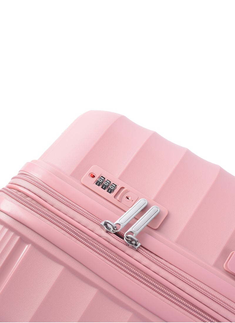 Crossland - CROSSLAND Unbreakable Medium Size Trolley Luggage With TSA Lock,4 Silent Move Spinners Wheels, Double Expandable Zipper - 24 Inch - Image 1