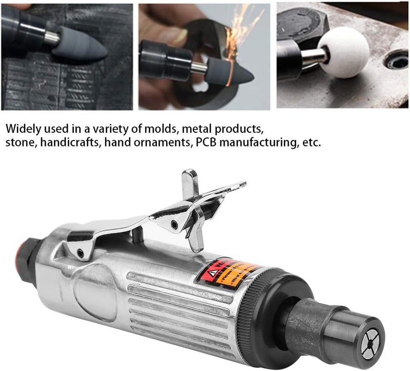 All-season available stock 1/4in Pneumatic Die Grinder, Air Angle Die Grinder with 22000-25000rpm High Speed, Lightweight Ergonomic Design for Metal Stone PCB Engraving Polishing Cutting (AT-7032K Small single product 3mm Full land route delivery Adjustable build Global standard processed material Multi-color available build Daily universal pick All-in-one local deliver plan Daily repeated use trusted quality Non sticky surface Economical upgraded quality All territory compatible build Sand resistant Global flexible sizing options High strength upgraded material Repeated use friendly design Various fittings Budget friendly sizing alternatives Classified organized storage Advanced compact design Varied size selections Desert area eligible deliver Modern warehouse management Multi-category warehouse equip Fine detail Diverse requirement fit - Image 3