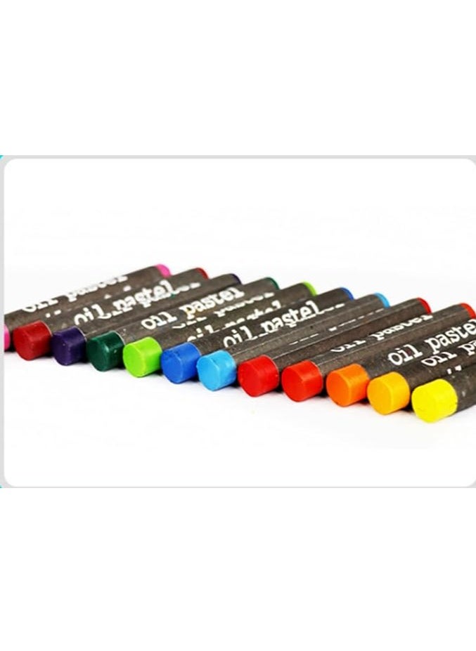 Generic - Art Supplies Set Drawing Sets Wood Box 123-piece Kids Art Painting set,Sketching Set Children's Large Drawing Stencil Kit Crayons Oil Pastels Colored Pencils Markers Brushes Paints Craft (Brown) - Image 1