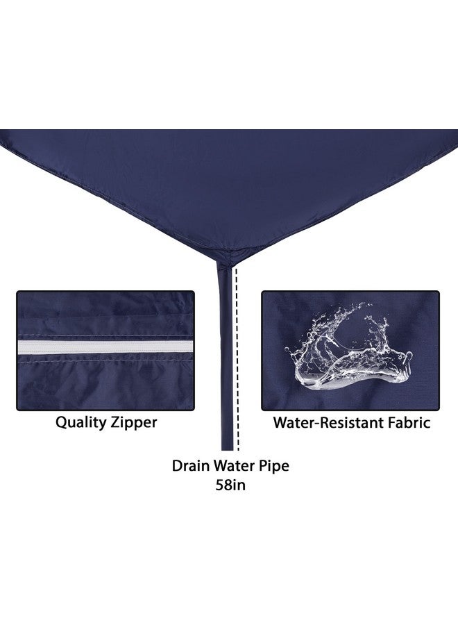 Classic Split Ac Service Wash Bag/Cover For Indoor Unit, Waterproof (1.5 Ton, Navy Blue) - Polyvinyl Chloride - Image 3