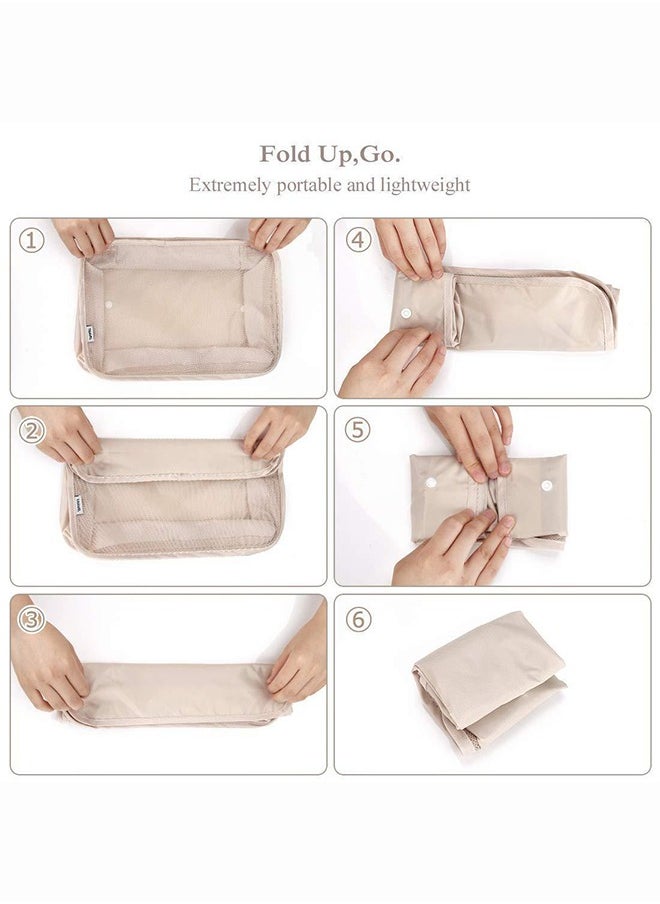 Yolu - 7 Piece Waterproof Travel Luggage Packing Organizers Set with Toiletry Bag - Image 1