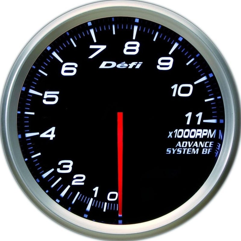 AUTO MT RPM Tachometer Defi Style Meter Racer Gauge with 7 Colour LED Light Digital Speedometer, - Image 3