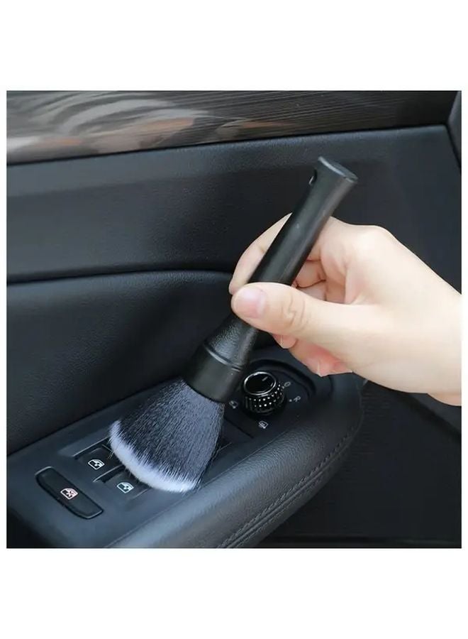 Black Soft Bristle Brush for Car Vent Cleaning Reusable for Electronics Jewelry Home Outdoor Use - Image 2