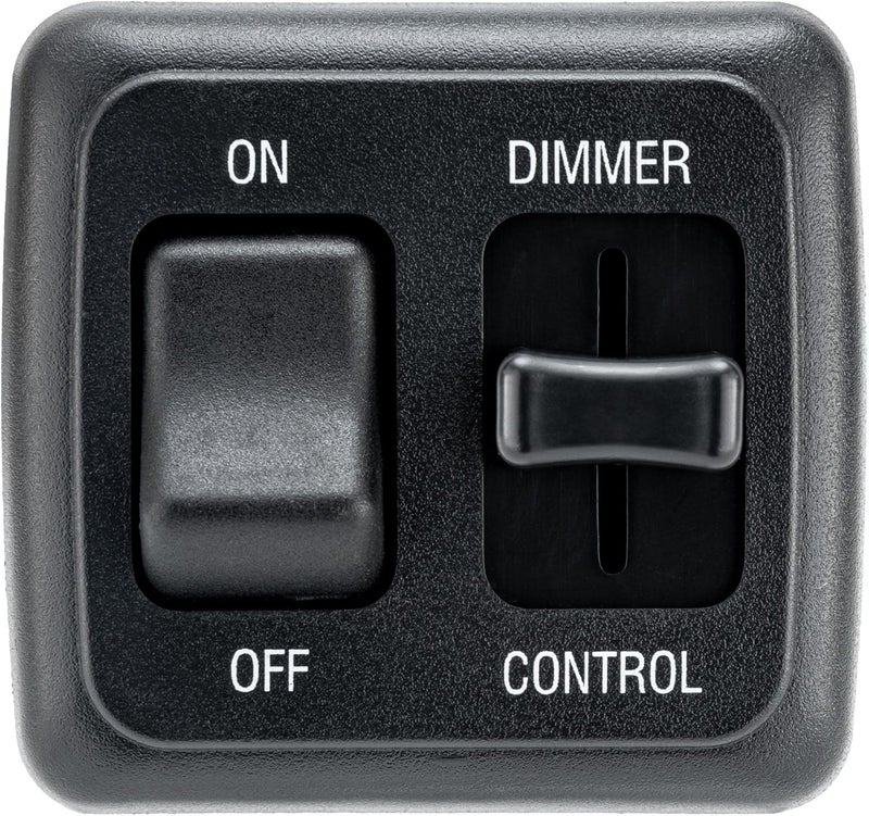 RecPro RV Dimmer Switch | 12V DC | High Side Dimmer Light Switch | Compatible with LED Lights | Made in America (Black) - Image 3