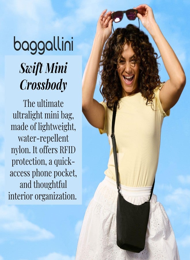Baggallini Swift Mini Crossbody Bag for Women - 4.5x7 Small Travel Purse with Crossbody Strap and RFID - Image 2