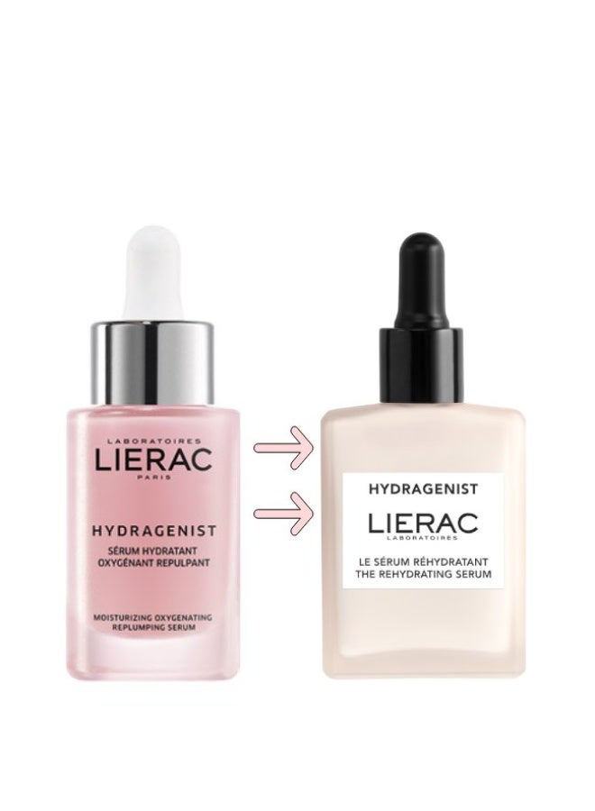 Lierac Hydragenist Moisturizing Oxygenating Replumping Serum 30ml - Image 3
