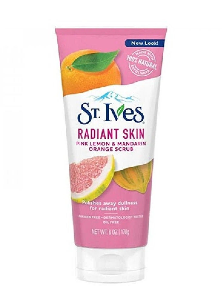 Radiant Skin Pink Lemon And Mandarin Orange Scrub 170grams