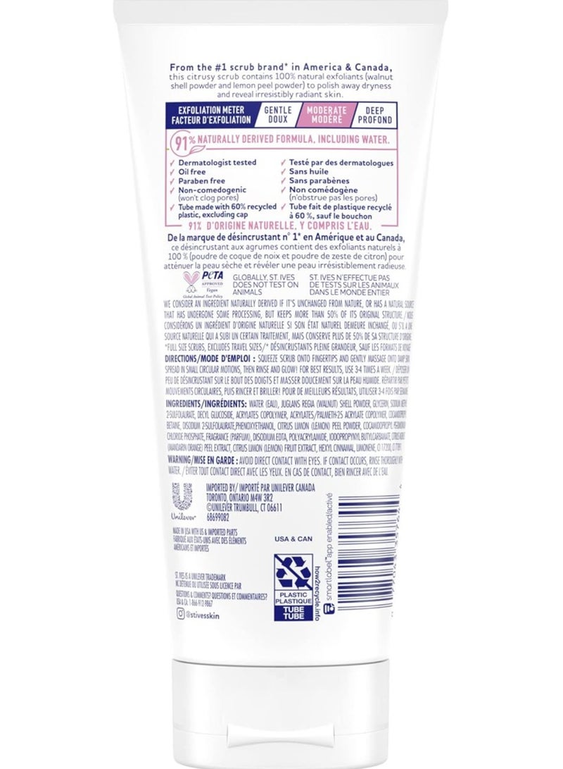 Radiant Skin Pink Lemon And Mandarin Orange Scrub 170grams