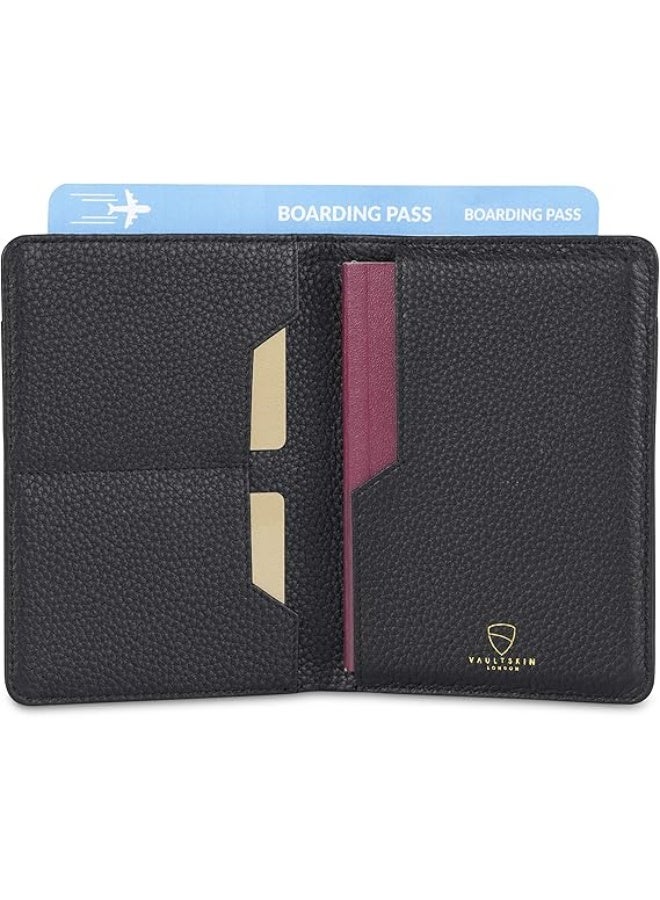 Vaultskin محفظة جواز سفر جلدية فولتسكن كينسينغتون مع حماية RFID - Image 4