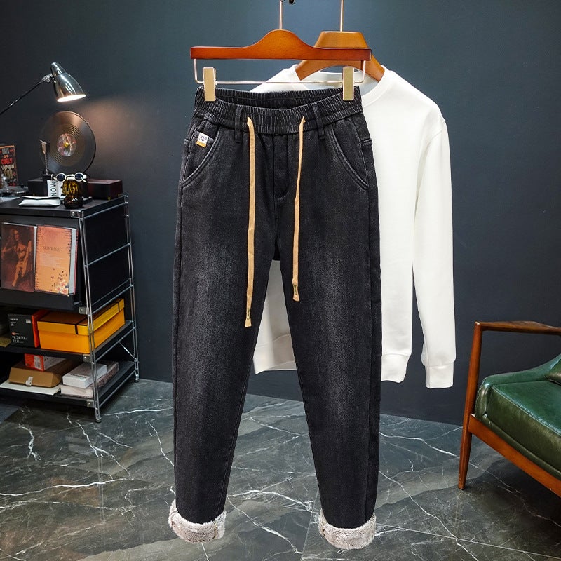 Unisex Classic Denim Jeans Loose Fit Daily Outdoor Wear - Image 4