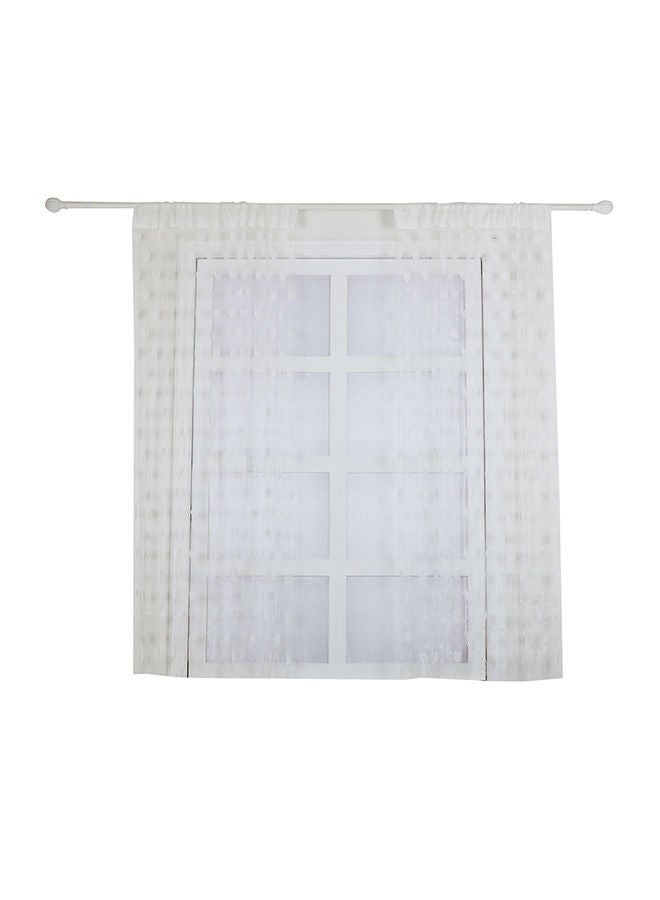 نيبمينينت ستارة بنقشة قلوب. أبيض 100 x 200Ø³Ù†ØªÙŠÙ…ØªØ± - Image 1