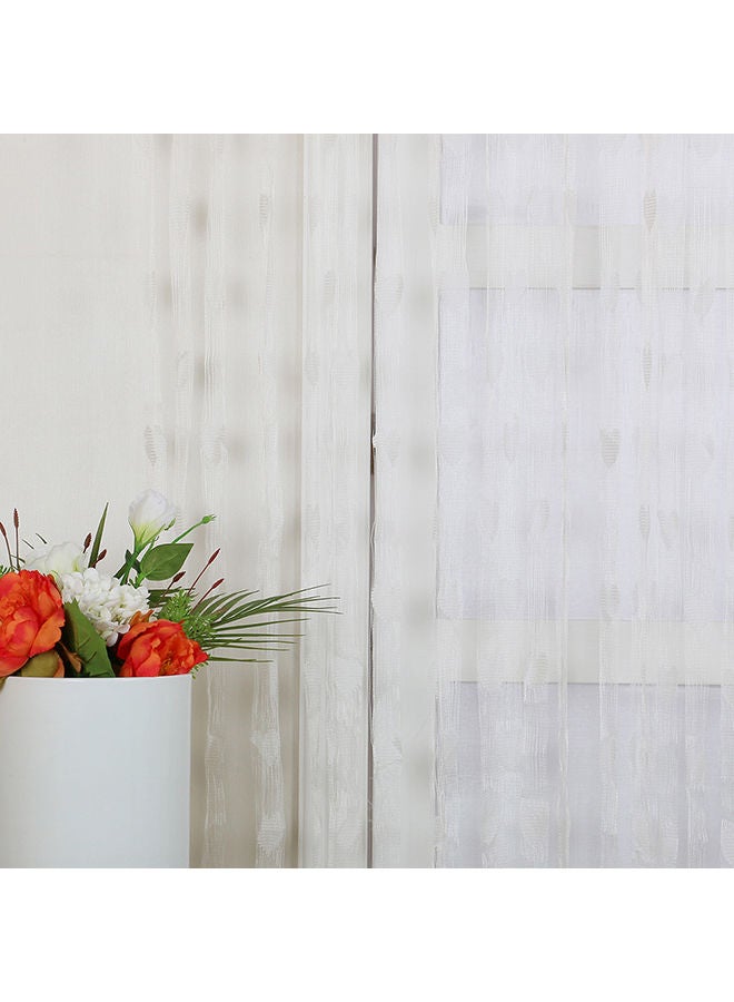 نيبمينينت ستارة بنقشة قلوب. أبيض 100 x 200Ø³Ù†ØªÙŠÙ…ØªØ± - Image 2