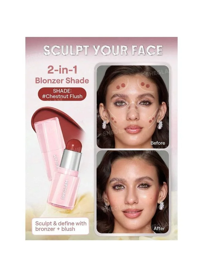 SHEGLAM SHEGLAM Buttery Bliss Blush Stick-Painted Peony