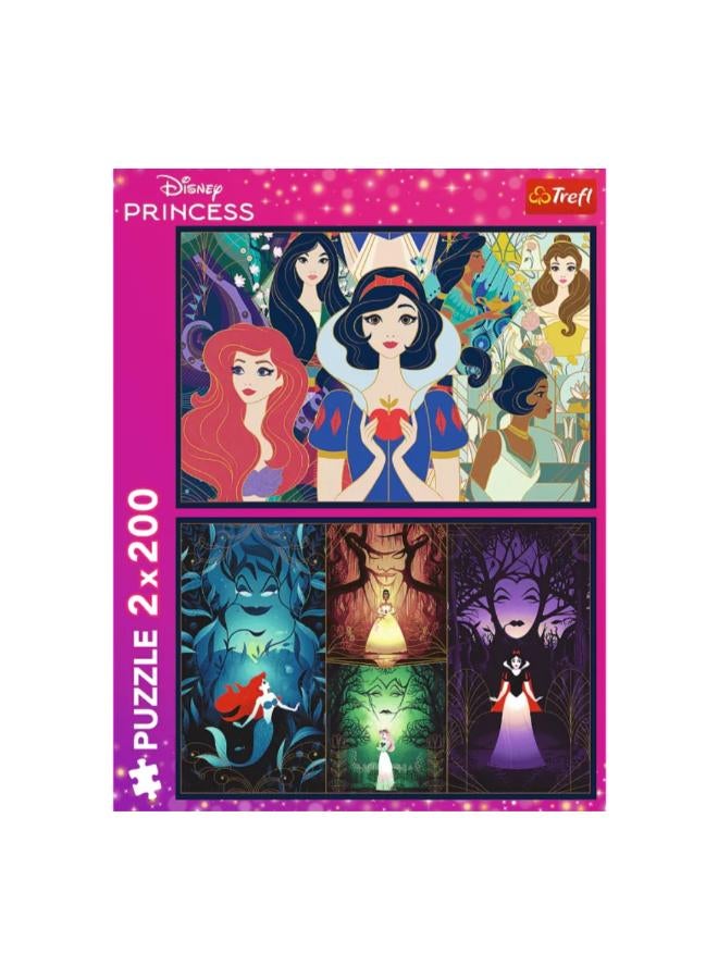Trefl Puzzle Charming Princesses – 2x200 - Image 2